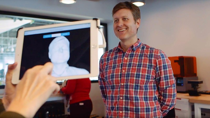 Microsoft employees play with 3D printing in The Garage